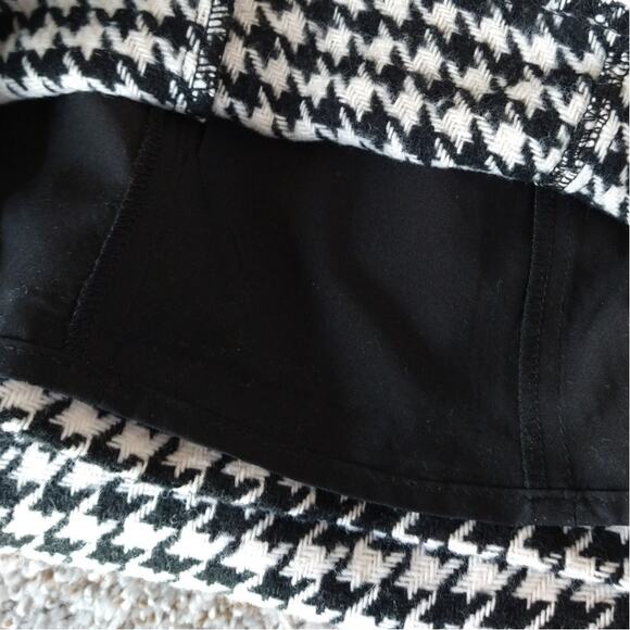 Steve Madden Perri Sleeveless Houndstooth Dress XS – Retro Mod Silhouette - Picture 10 of 16